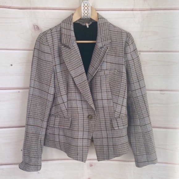 Free People Jackets & Blazers - Free People Chess Blazer